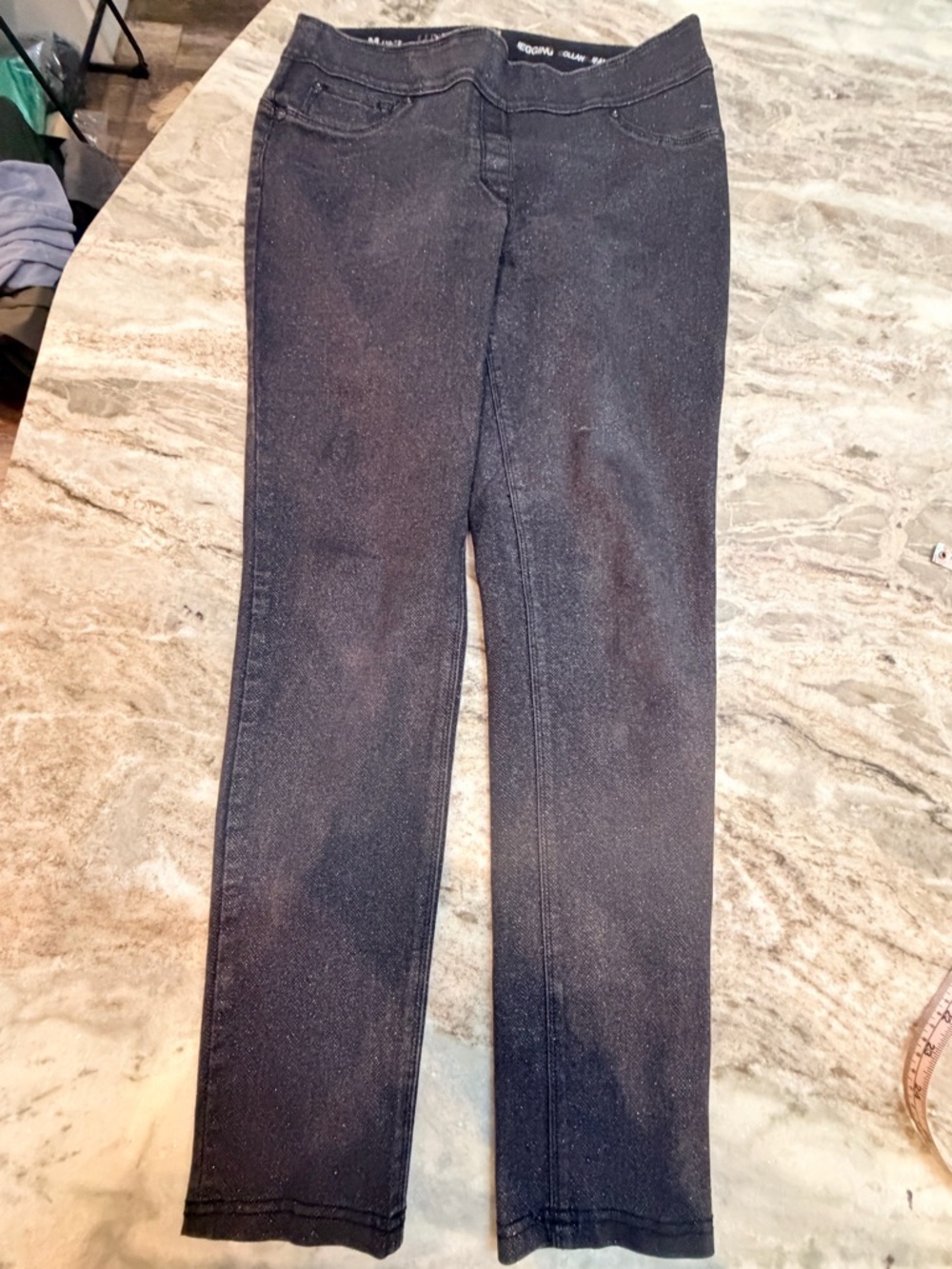 Nygard Womens Dark Wash Jeans Straight Leg Stretch Denim Pants Classic Fit MED